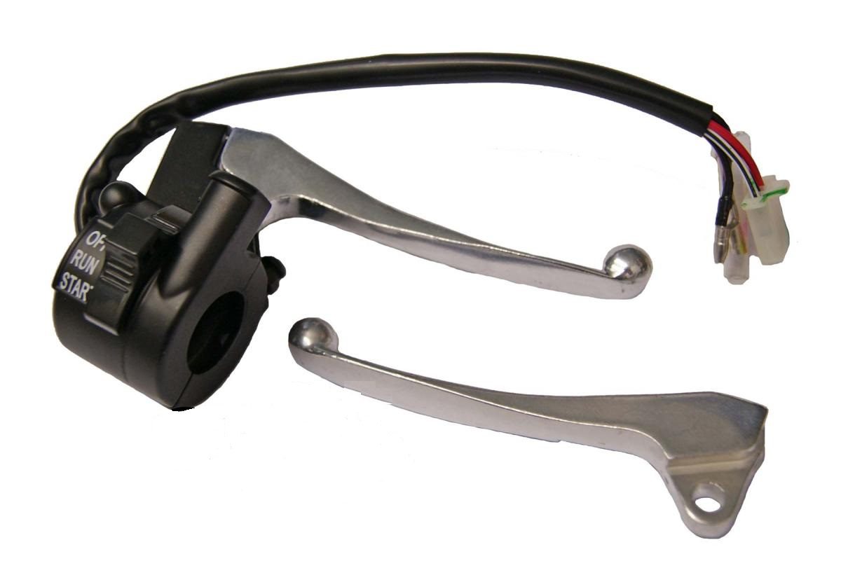 YAMAHA PW 50 PW50 Right Throttle Housing On Off Switch Brake LEVER PW50
