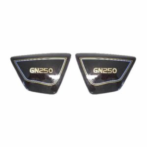 Suzuki GN 250 E 1985-199 SIDE PANELS PANEL COVER COVERS NEW BLACK
