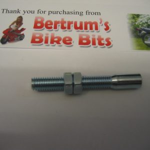 motorcycle scooter Clutch cable end  8mm thread 63mm Long for 7mm cable