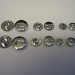 CHROME ALLEN KEY BOLT SCREW NUT CAP COVER FOR 5MM 6MM OR 8MM