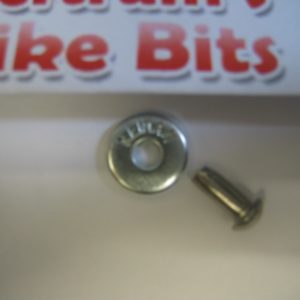 Honda CB400F CB 400 f Four 400/4 steering lock WASHER AND RIVET