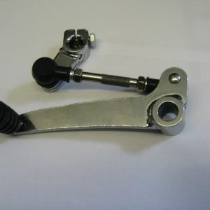 NEW REPLACEMENT HONDA CB400F CB 400 4 CB400 CHROME GEAR LEVER  LINKAGE AND RUBBERS