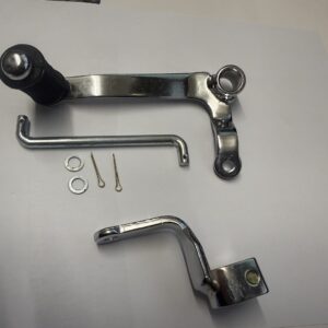 Chrome gear lever and linkage with rubber to fit CBF 125 09-16