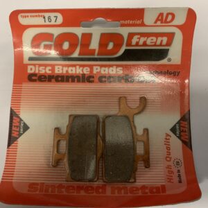 Goldfren AD 167 FRONT KX 65  NEW BRAKE PAD PADS 2000-