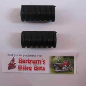 NEW YAMAHA FOOTREST RUBBER FRONT PW50 PW 50 85-10 YT60 YT 60 84-85 TRIKE