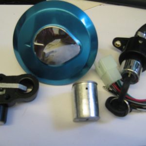 HONDA CB CM 125  NEW PETROL CAP KEY LOCK SET SWITCH 6 WIRE