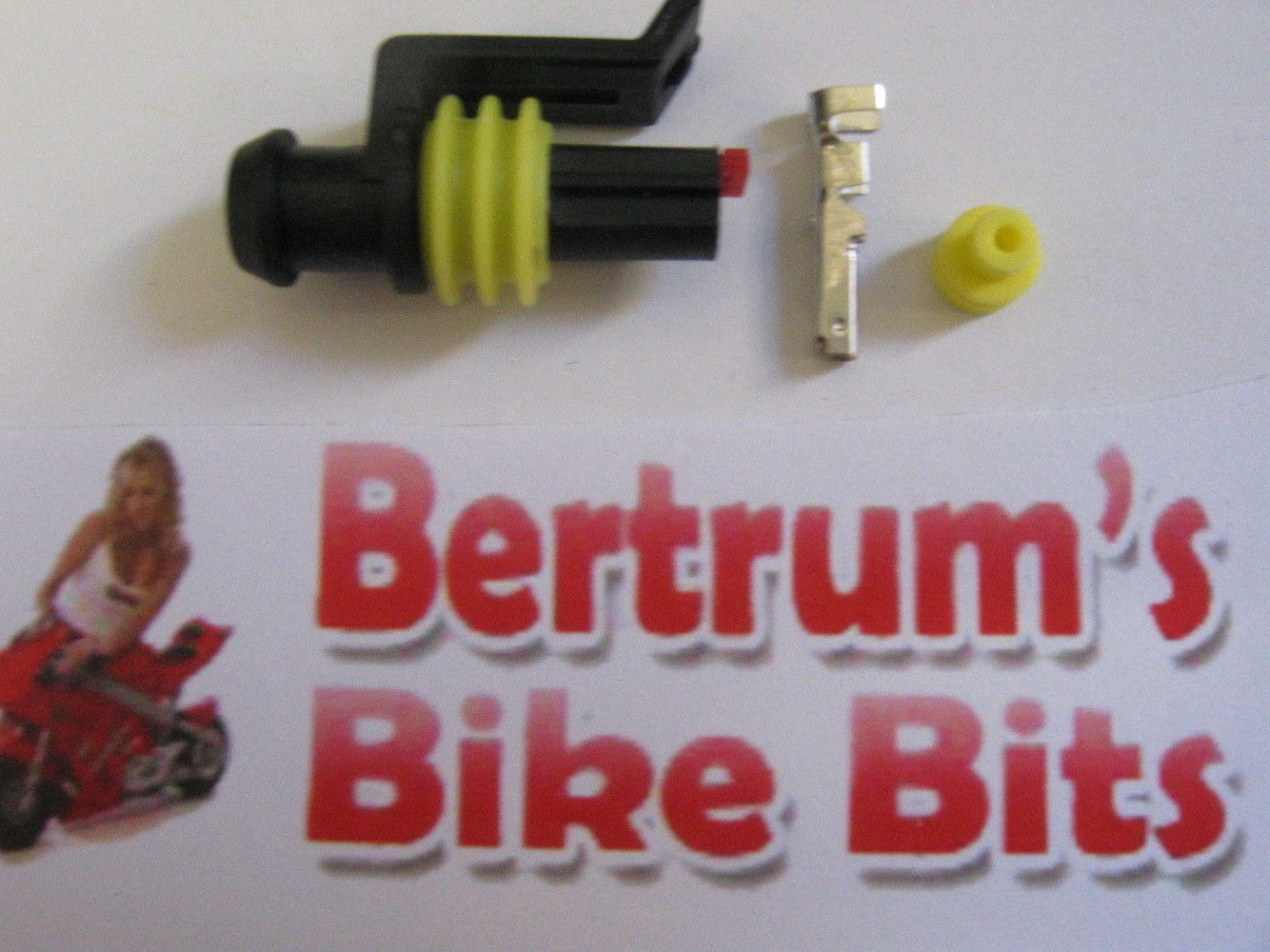 DUCATI oil pressure sensor connector kit Bertrum's Bike Bits