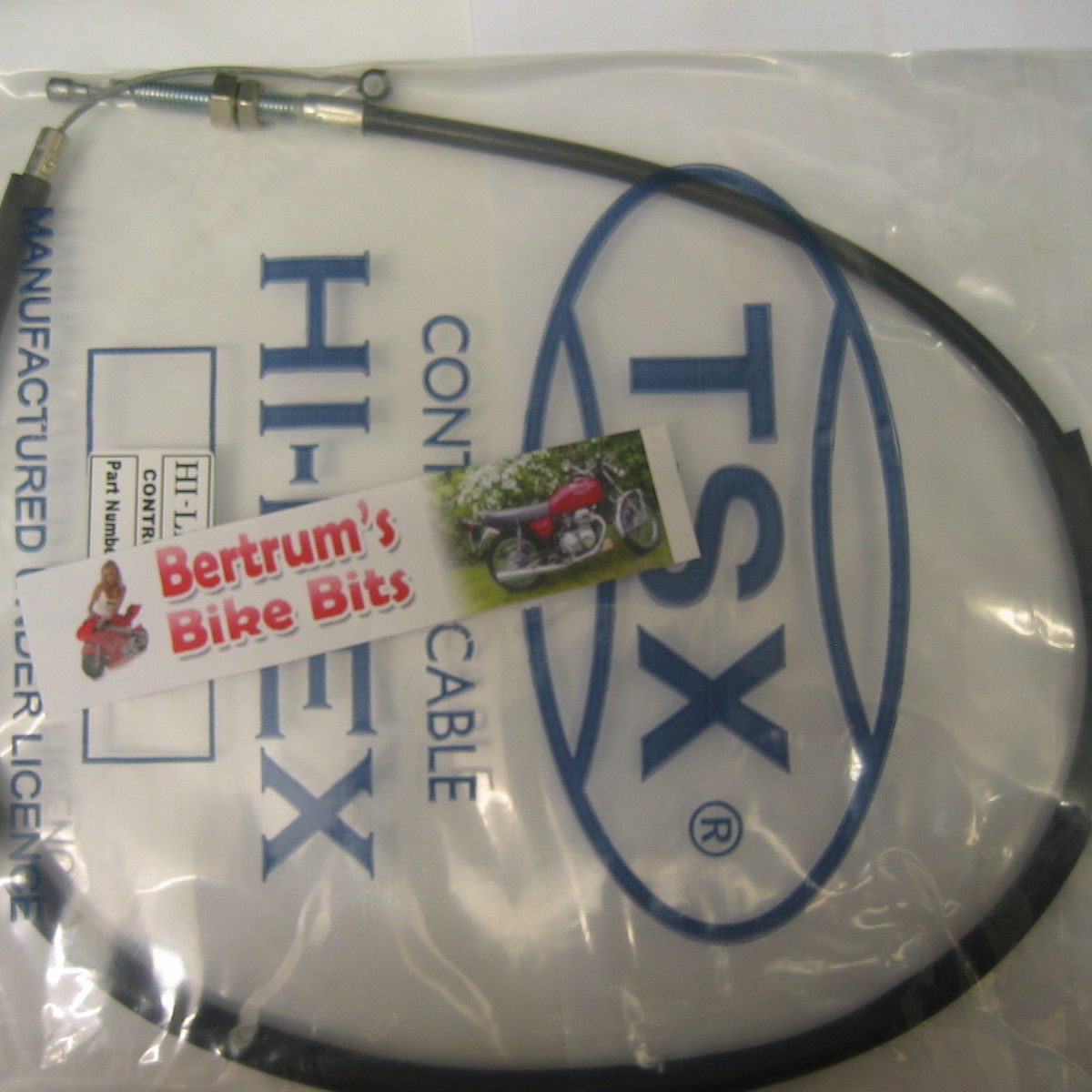Clutch Cable For Yamaha RD 50 M - NEW European Aftermarket Replacement