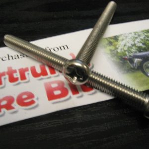 Honda Yamaha Kawasaki Suzuki stainless steal engine screw jap pan head