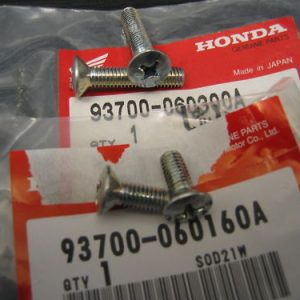 honda cb 400 400/4 cb400 4 POINTS CLUTCH COVER SCREWS