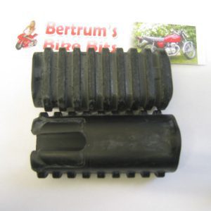 HONDA VT600 VT750 VT125 VT 600 750 125 FOOTREST RUBBERS  FOOT REST PEGS